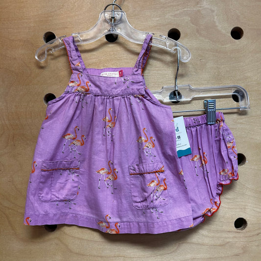 Purple Flamingos Outfit