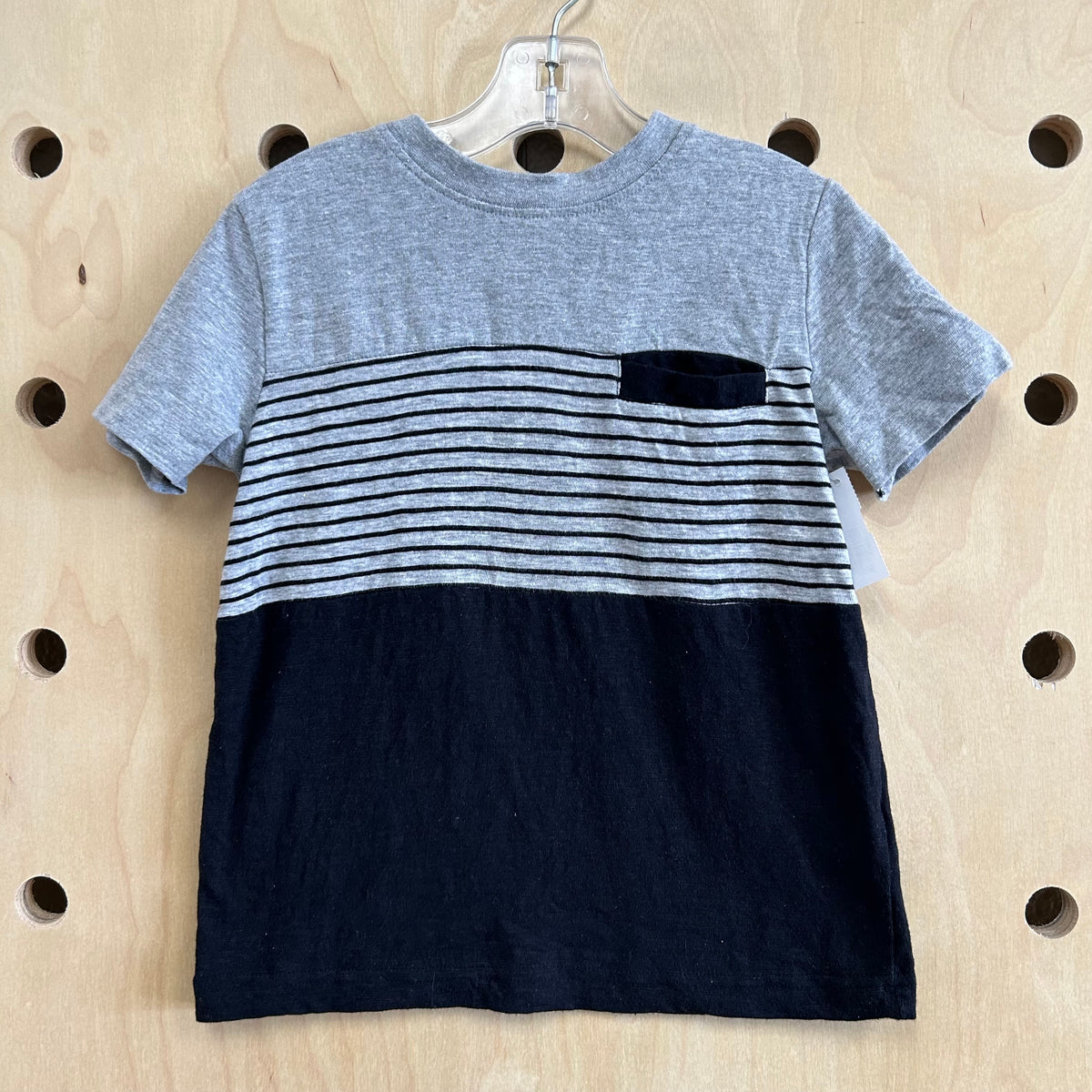 Grey & Black Tee