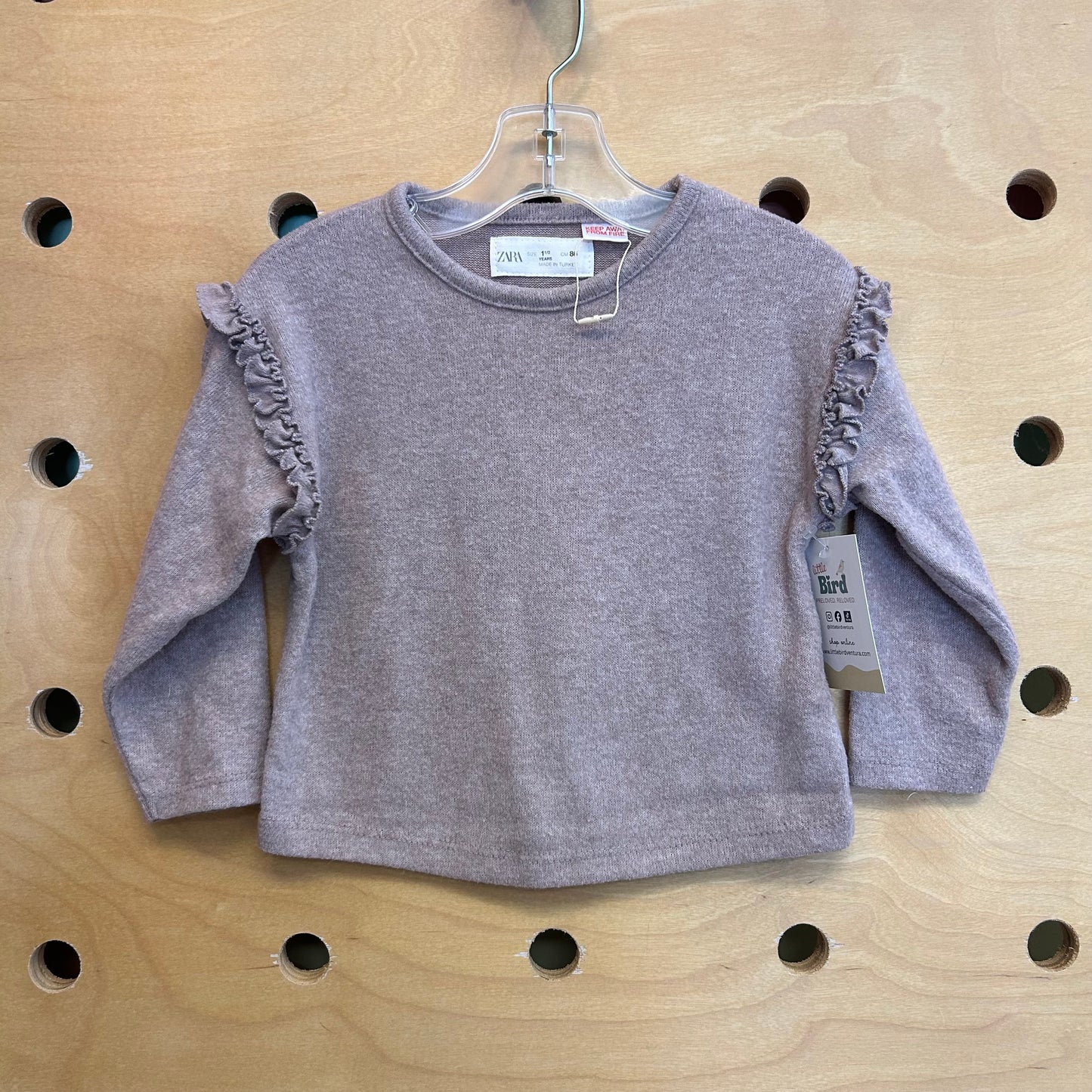 Mauve Bamboo Blend Sweater