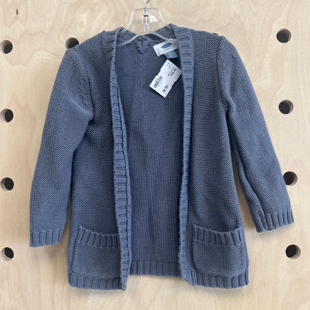 Grey Knit Cardigan