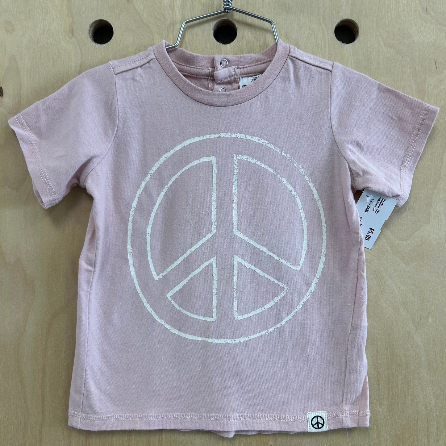Pink Peace Tee