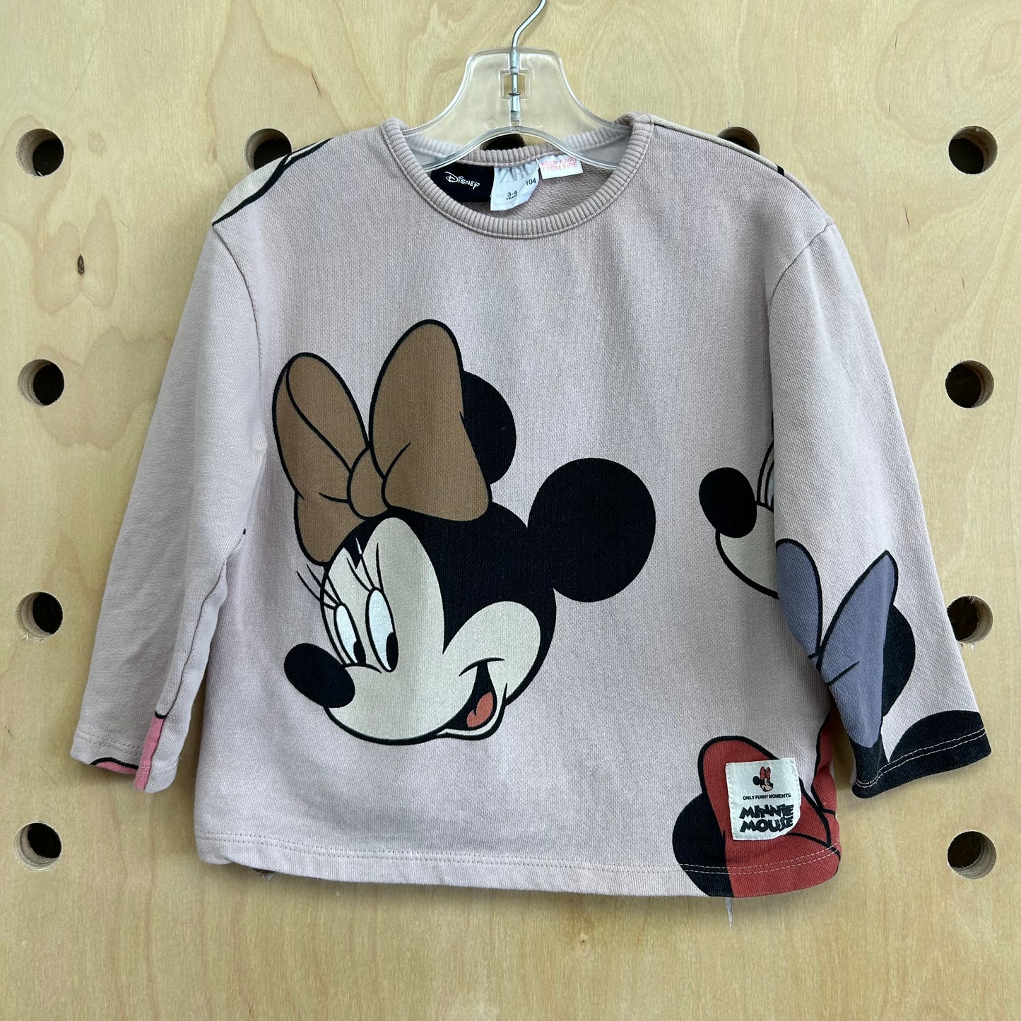 Taupe Minnie Pullover