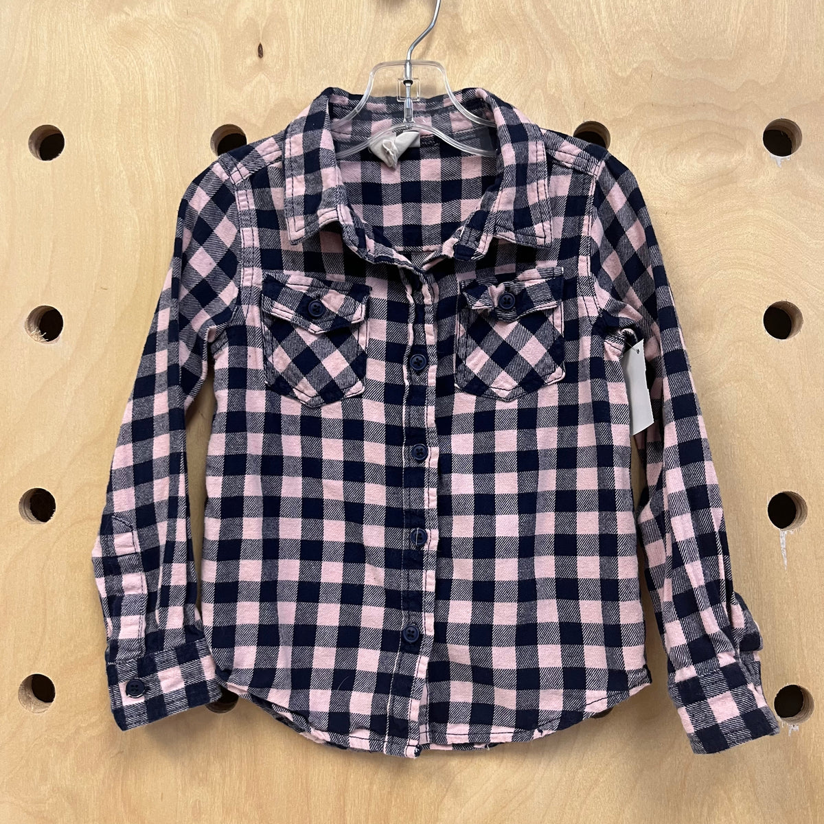 Pink+Blue Flannel