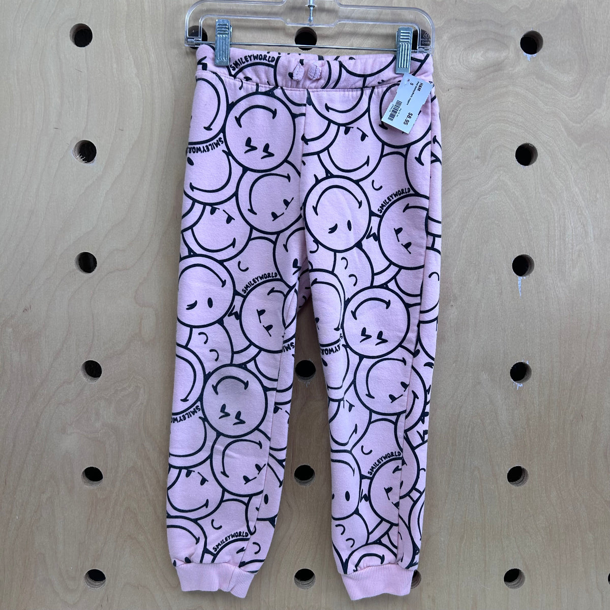 Pink Smiley Joggers