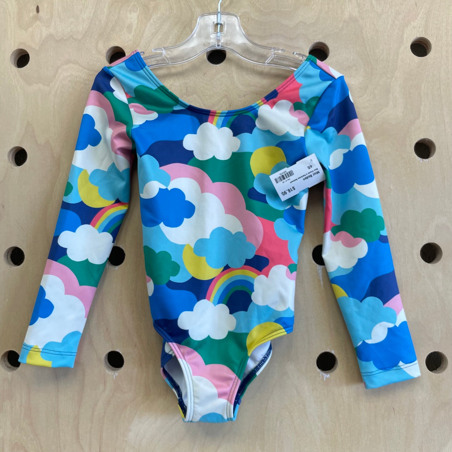Blue Clouds & Rainbows Swimsuit