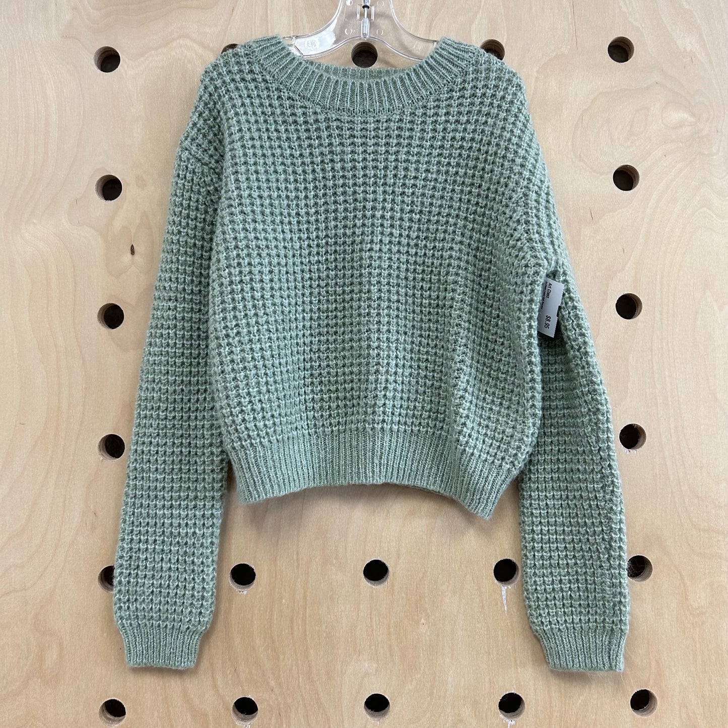 Seafoam Loose Knit Sweater