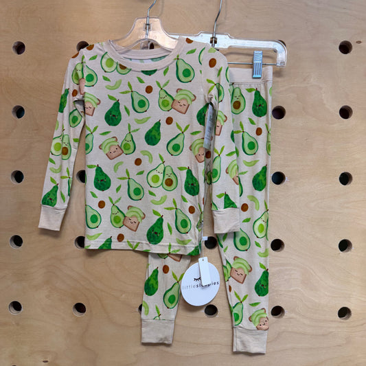 Tan Bamboo Avocado Pajamas NEW!