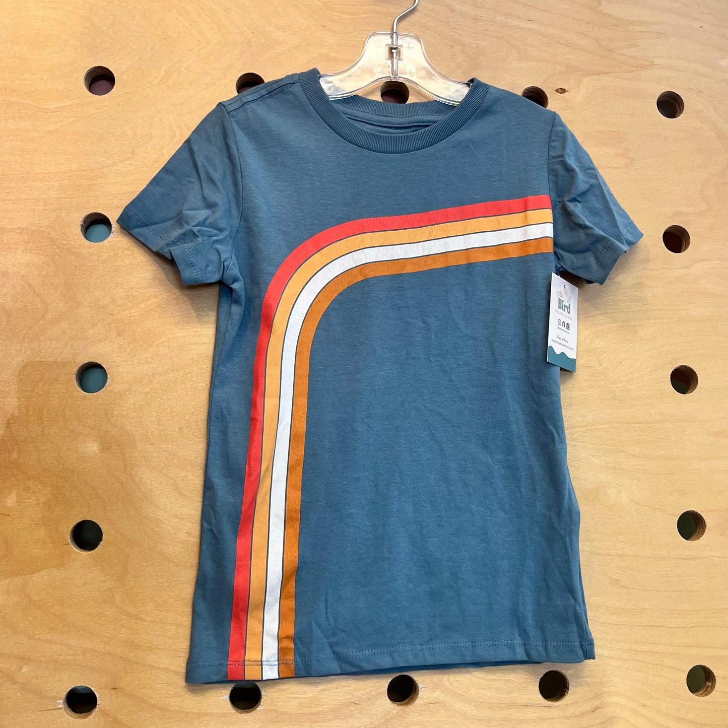 Teal & Orange Stripes Tee NEW!