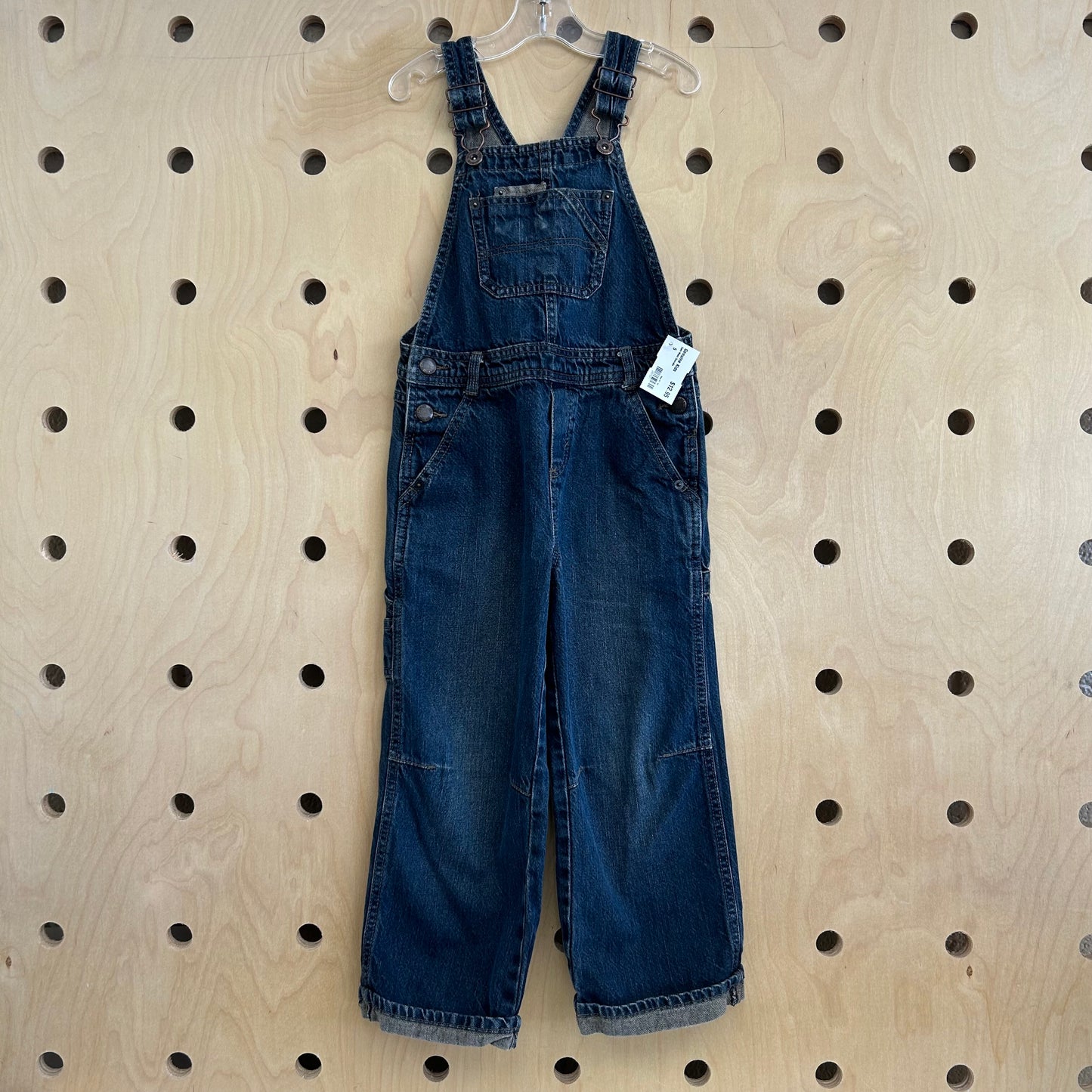Dark Wash Overalls