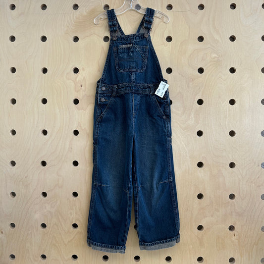 Dark Wash Overalls