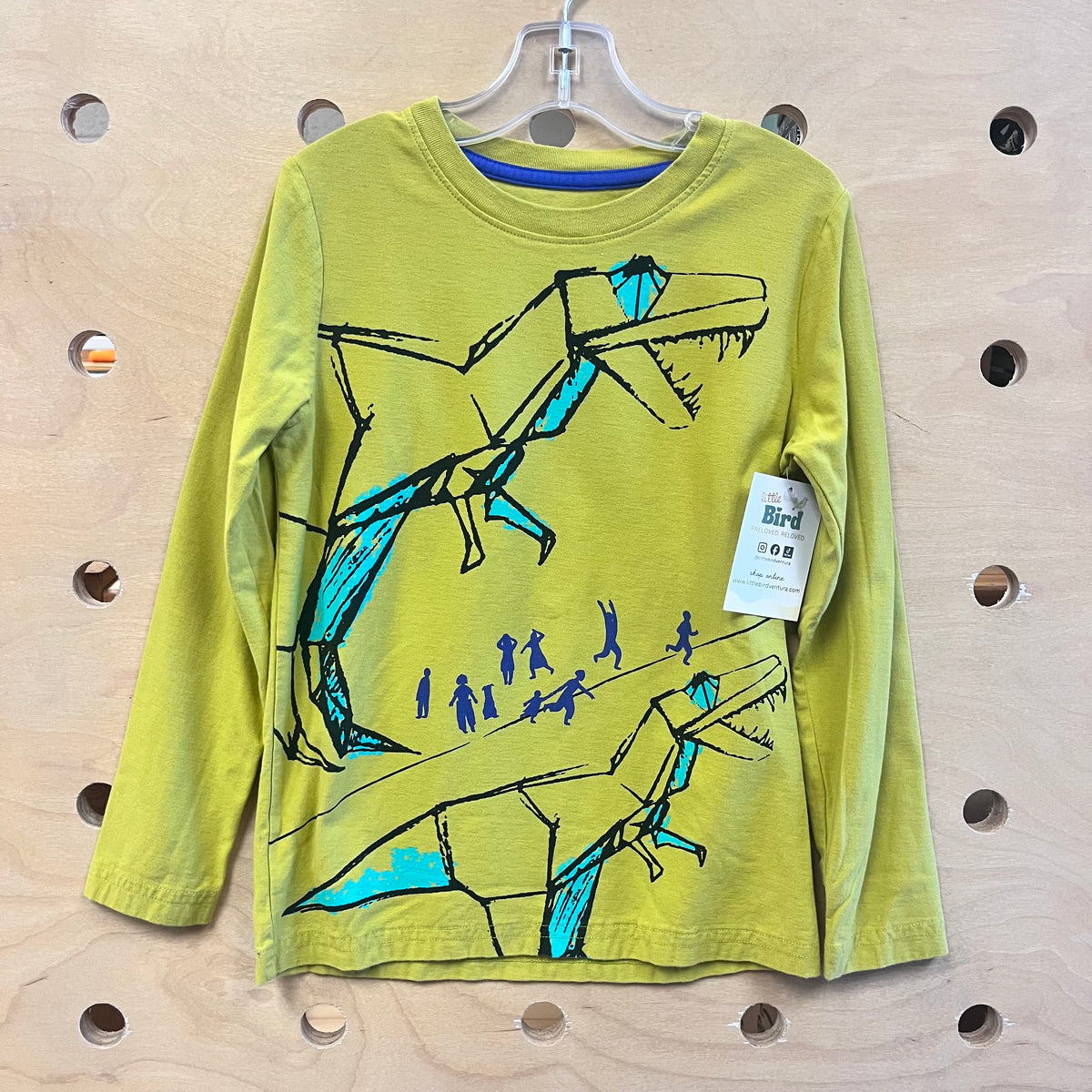 Yellow Dino Long Sleeve