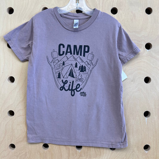 Brown Camp Life Tee