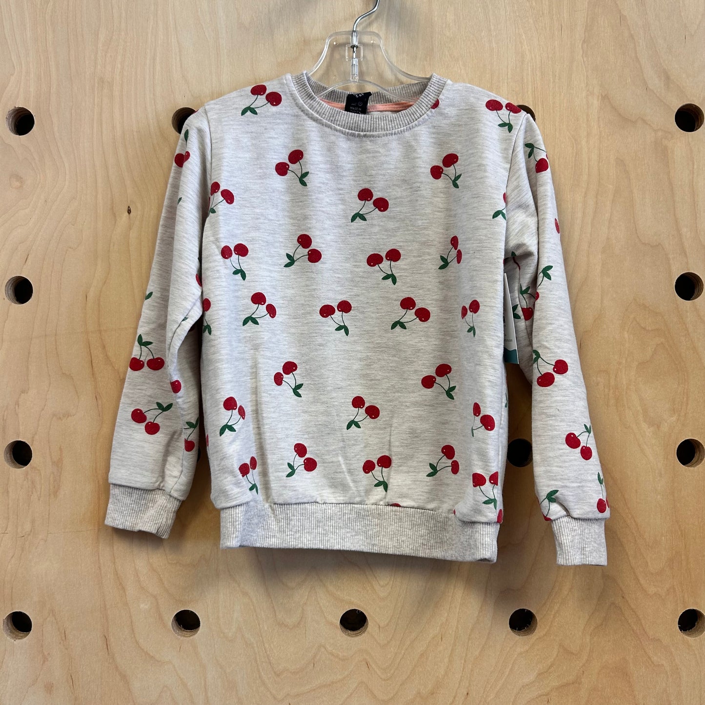 White/Red Cherries LS