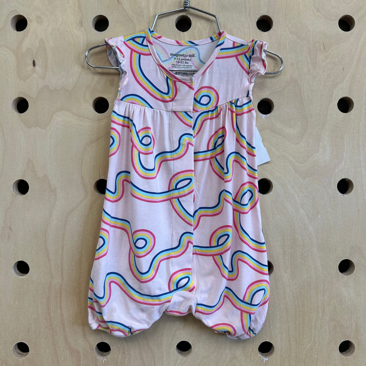 Pink Rainbows Romper