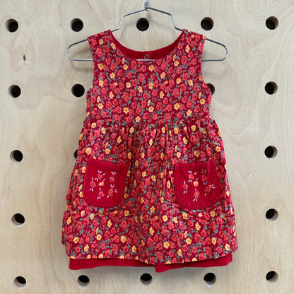 Red Strawberry Dress (Reversible)
