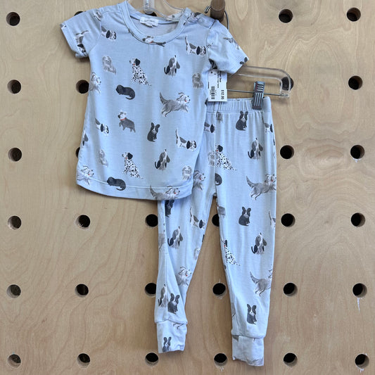 Blue Bamboo Doggy Pajamas