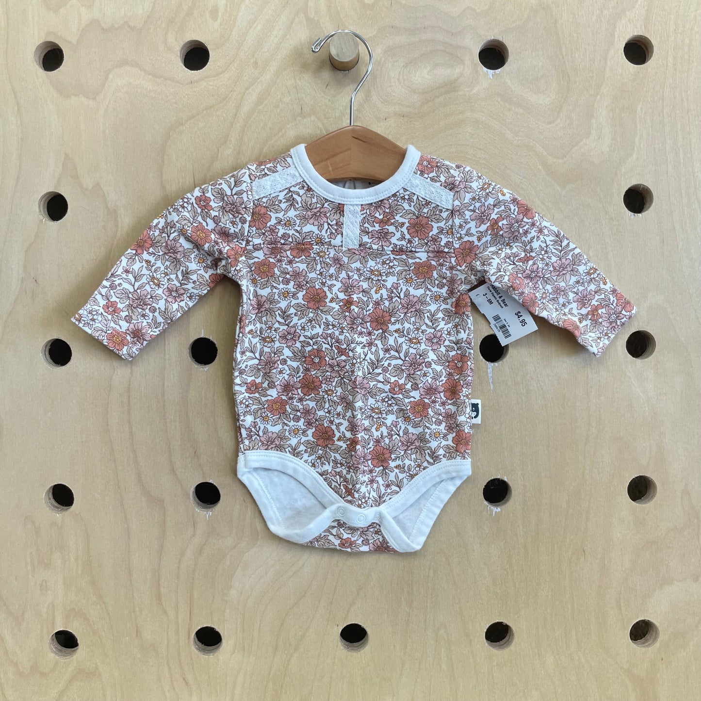 Floral Organic Bodysuit