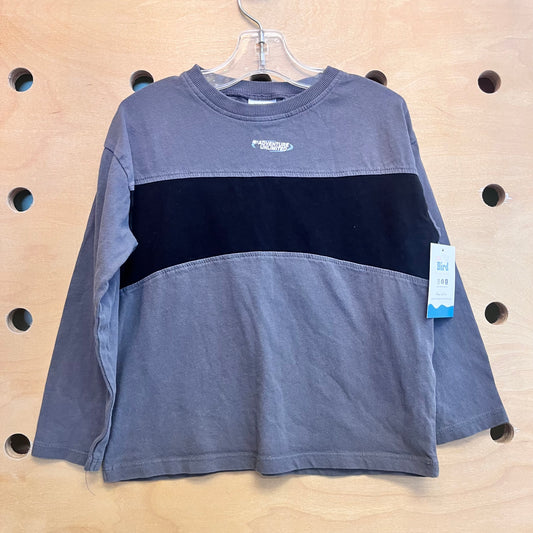Black/Grey 'Adventure Unlimited' LS