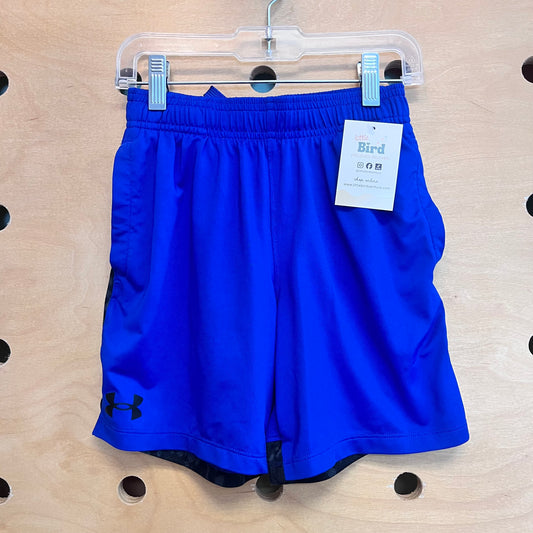 Blue/Black Active Shorts