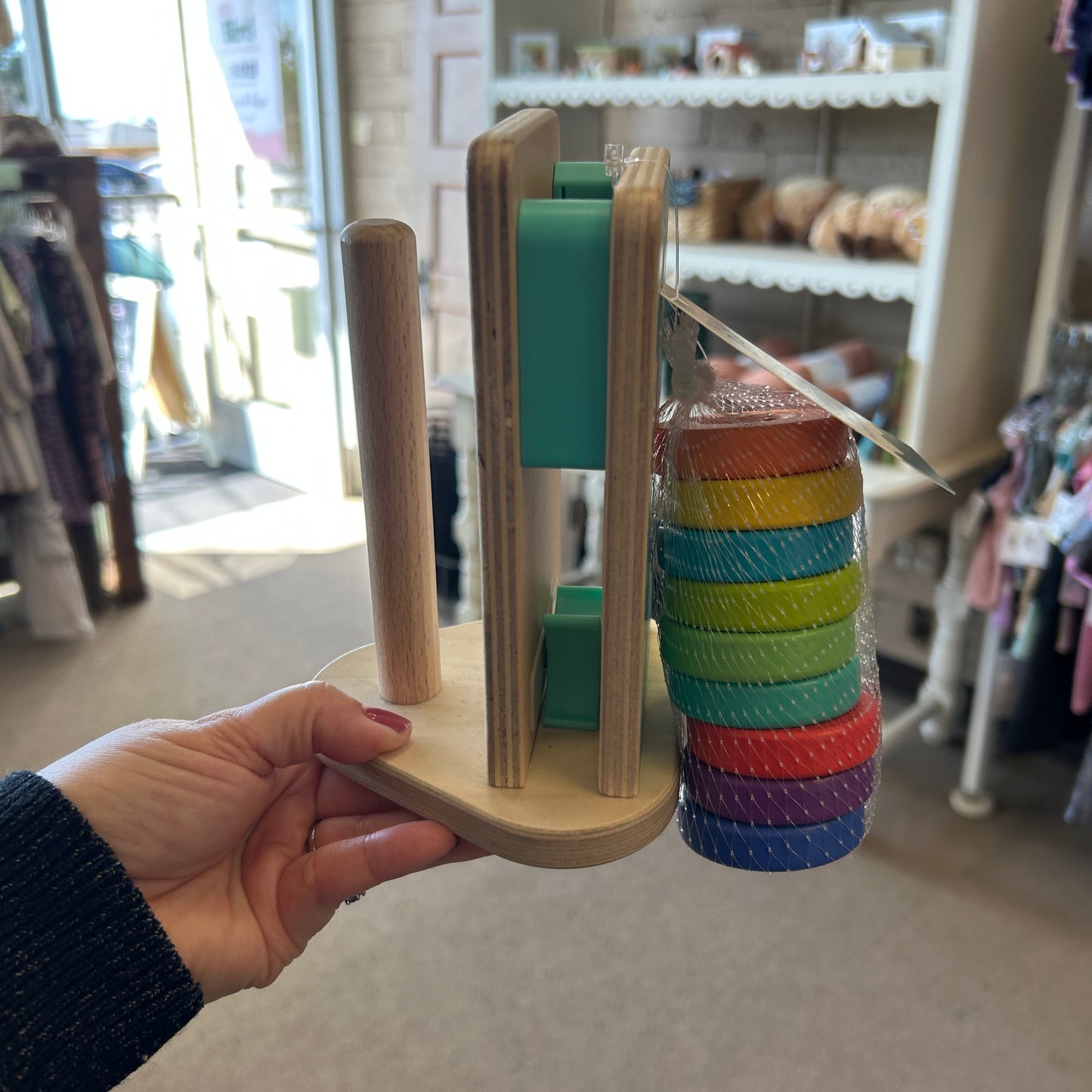 Wooden Stack & Slot Toy