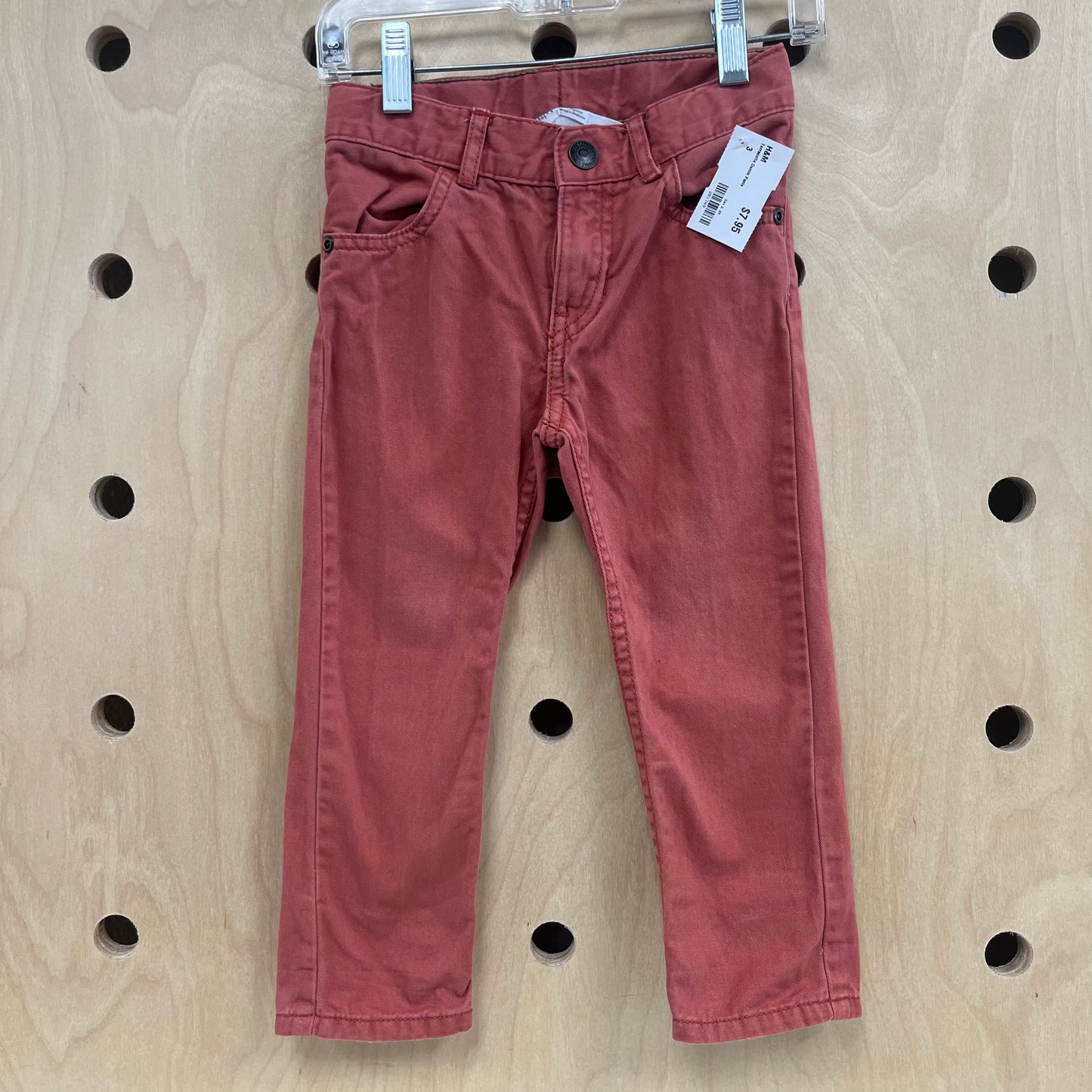 Terracotta Denim Pants