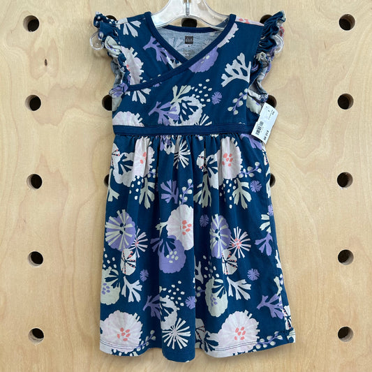 Blue Floral Dress