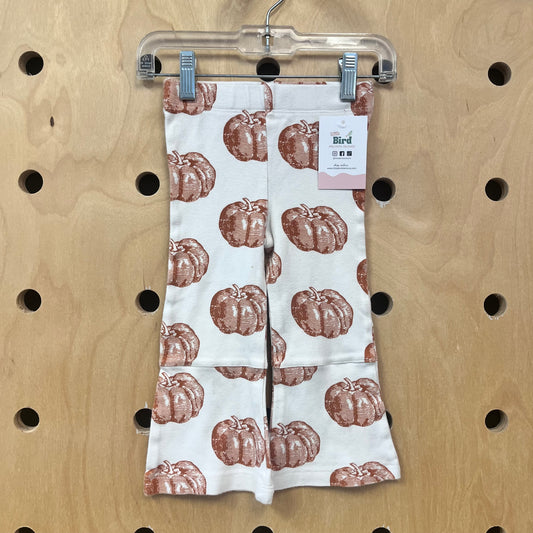 Organic Cotton Pumpkin Flare Leggings