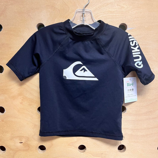 Black Swim Surf Tee