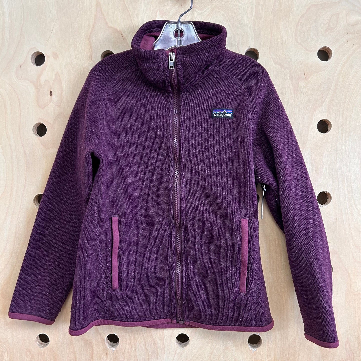 Plum Fleece Sweater
