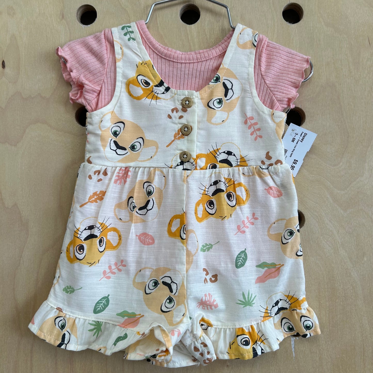 Peach + Cream Lion King Outfit