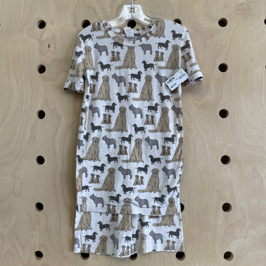 Tan Puppies Modal Pajamas