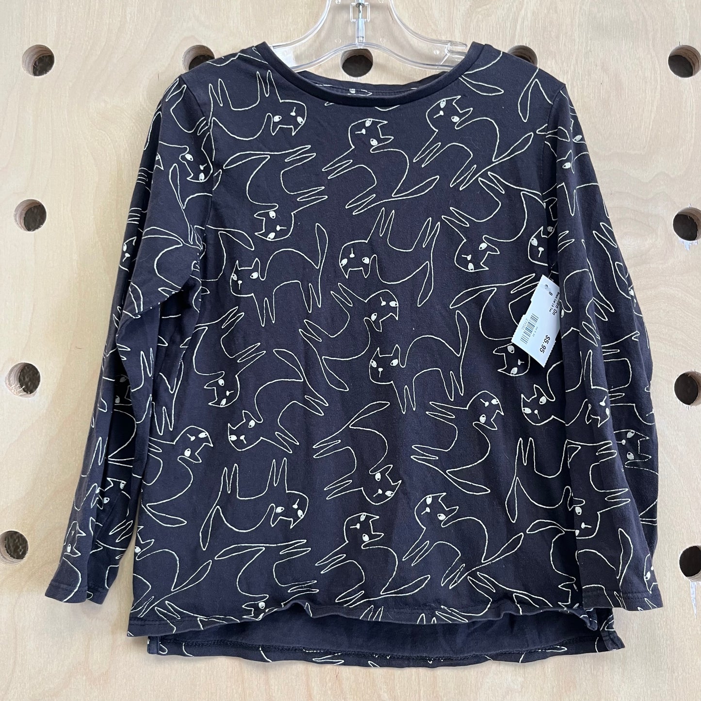 Black Cat LS Tee
