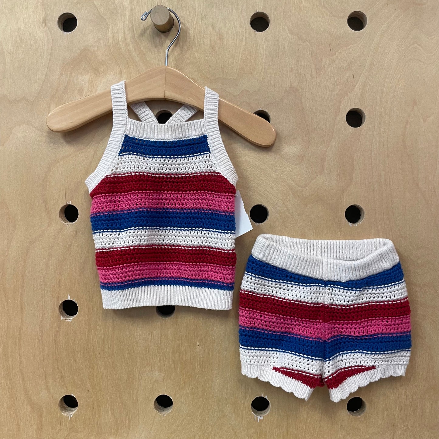 Striped Knit Outfit