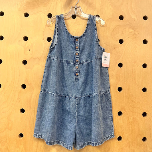 Denim Romper
