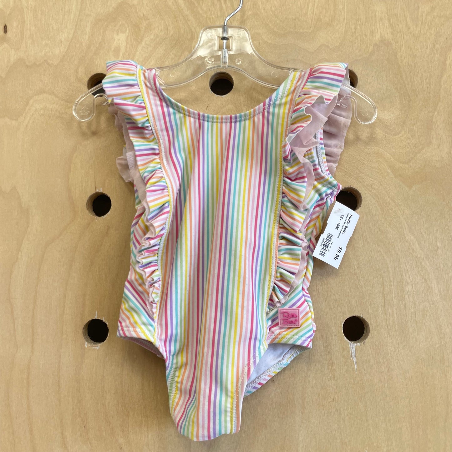 Rainbow Striped Swimsuit