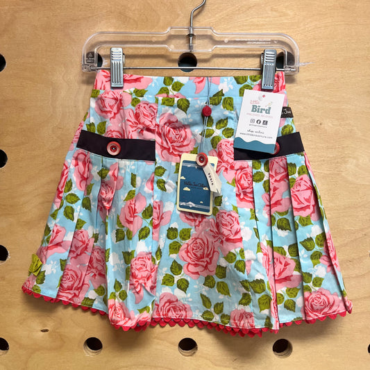 Aqua Roses Skirt NEW!