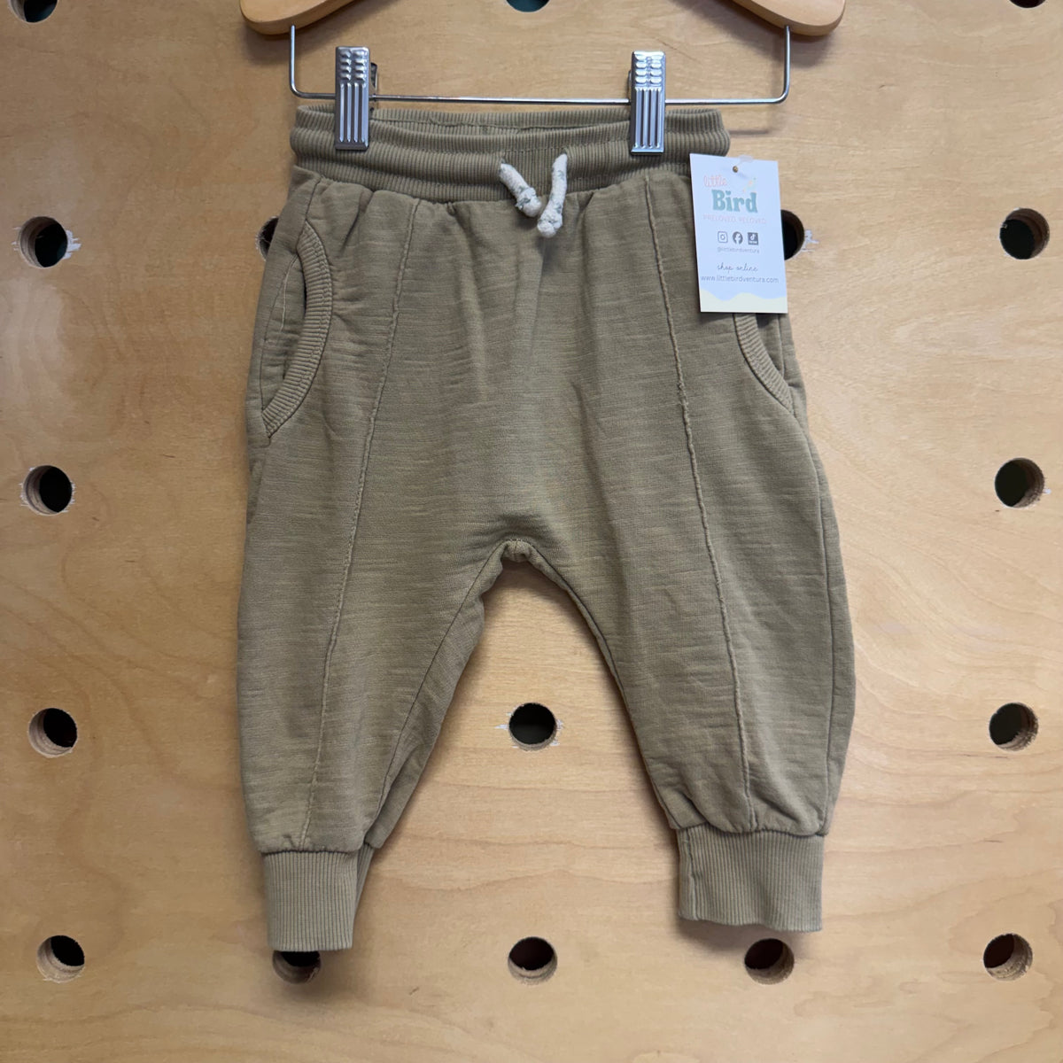 Green Drawstring Joggers