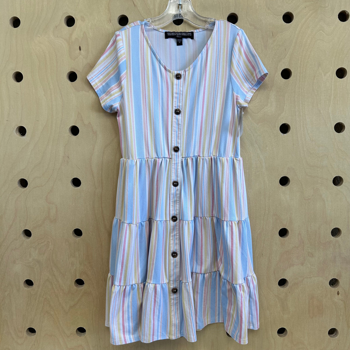Pastel Striped Dress