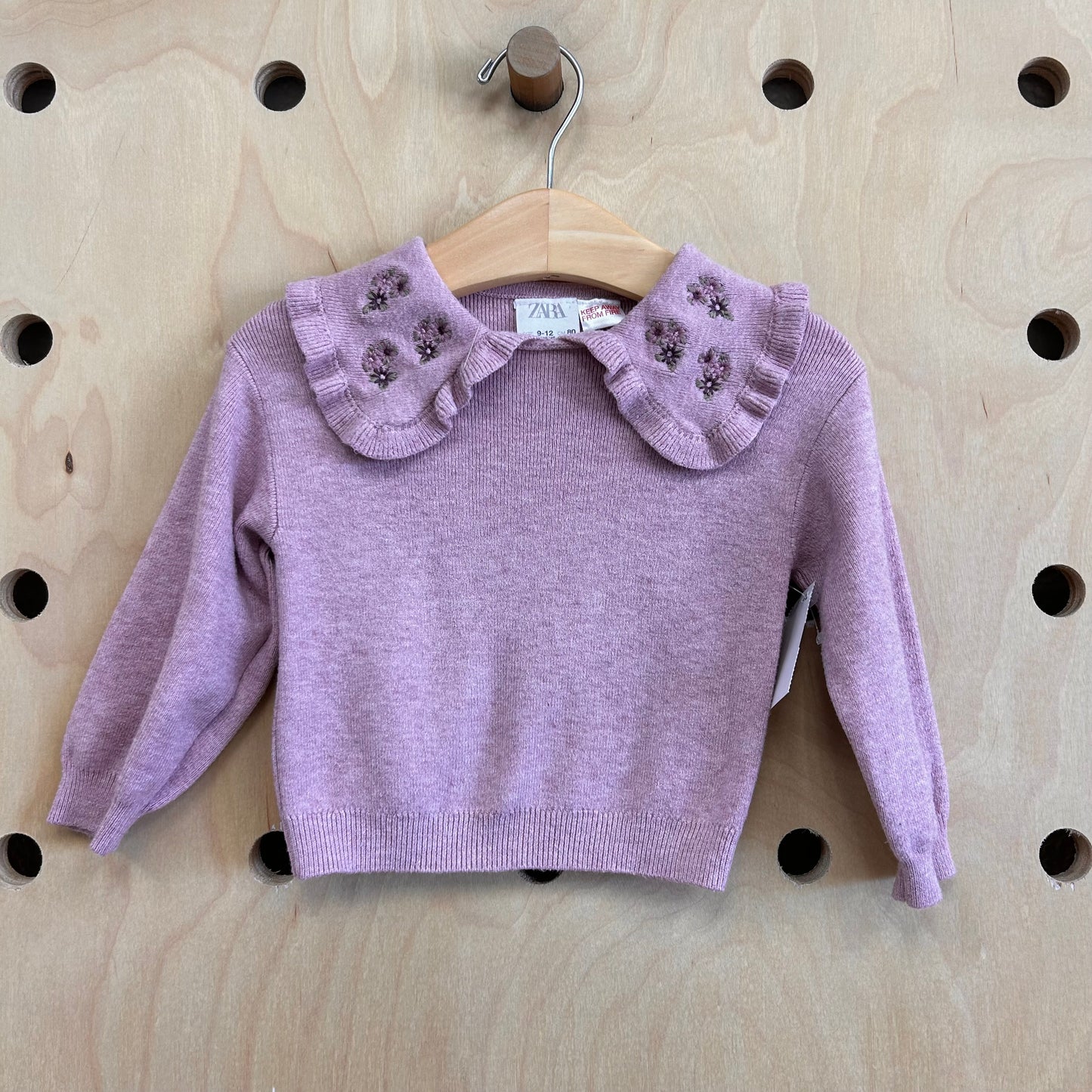 Pink Peter Pan Collar Sweater