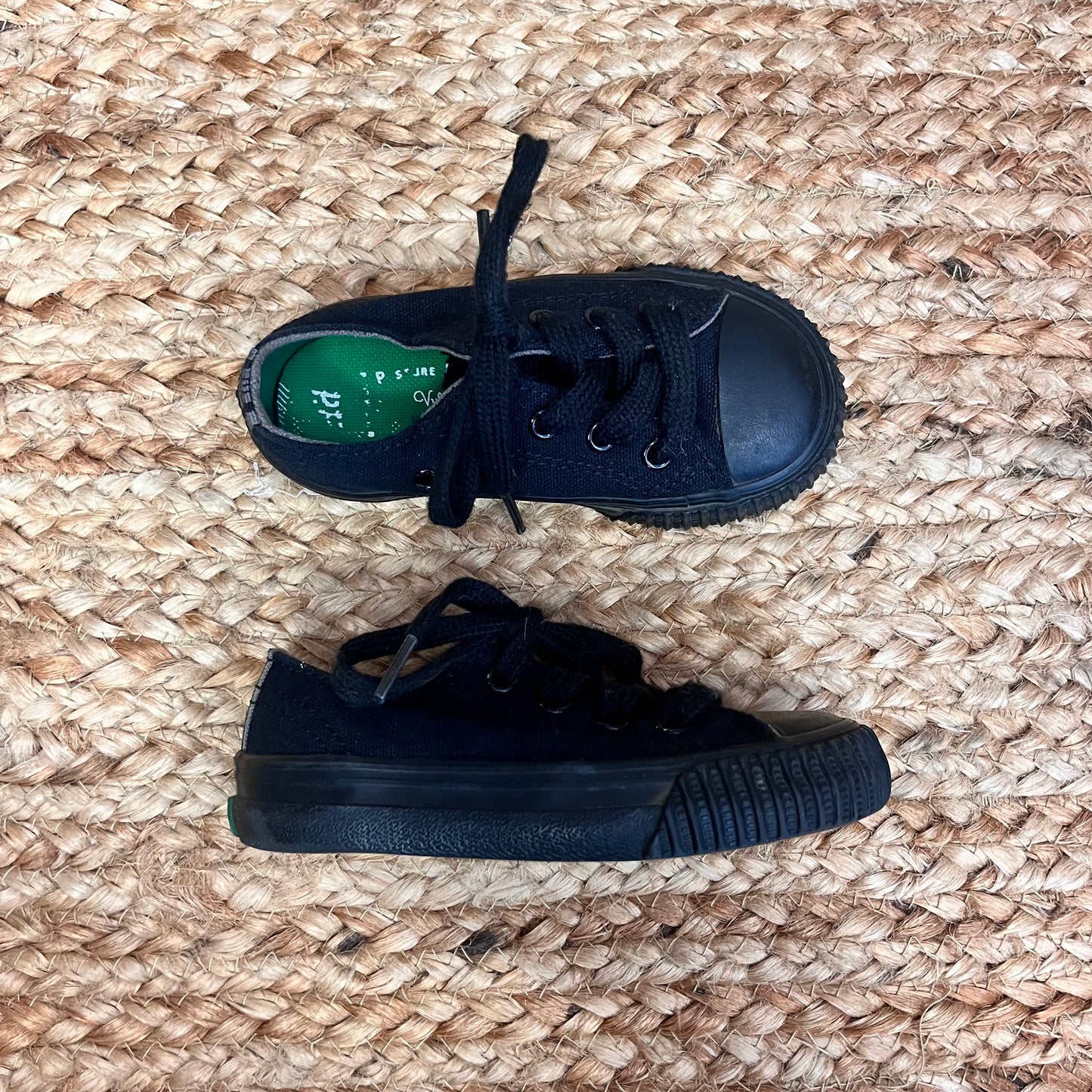 Black Lace Sneakers
