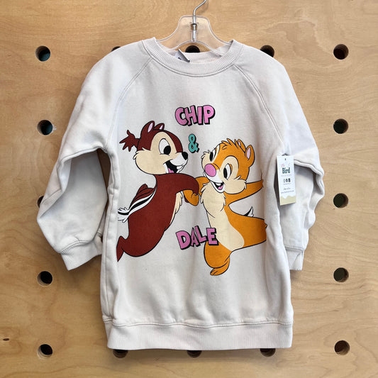 Cream Chip & Dale Sweatshirt