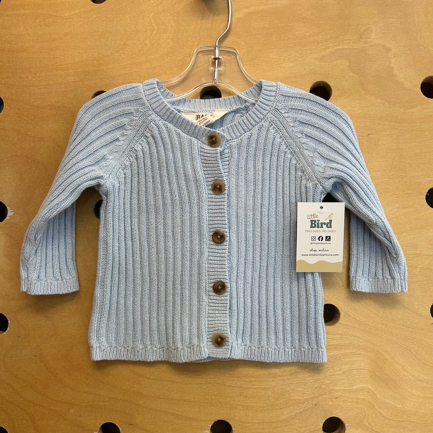 Blue Knit Sweater