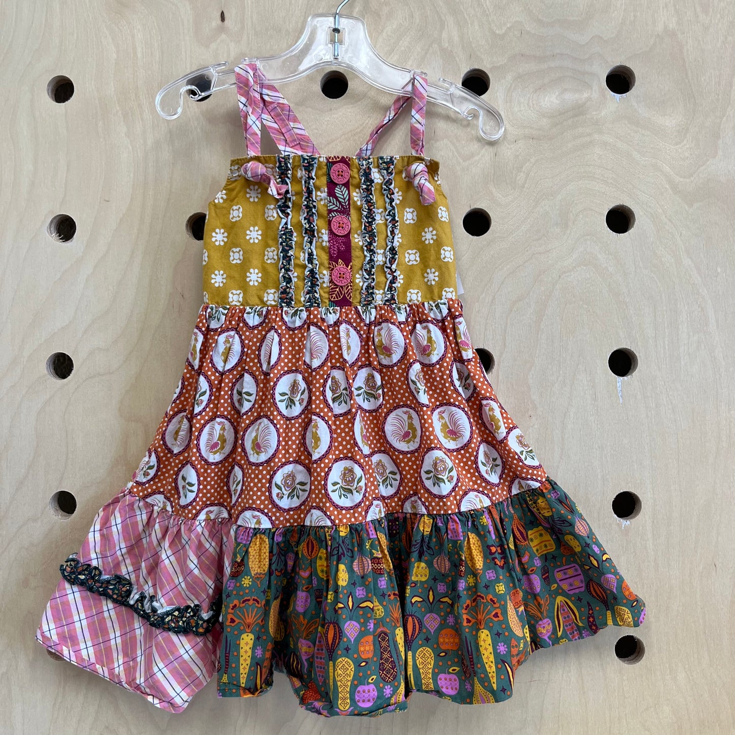 Mustard Rooster Dress