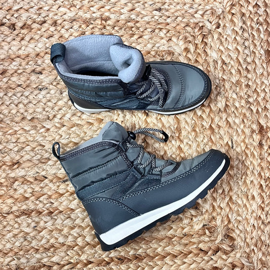 Grey Snow Boots