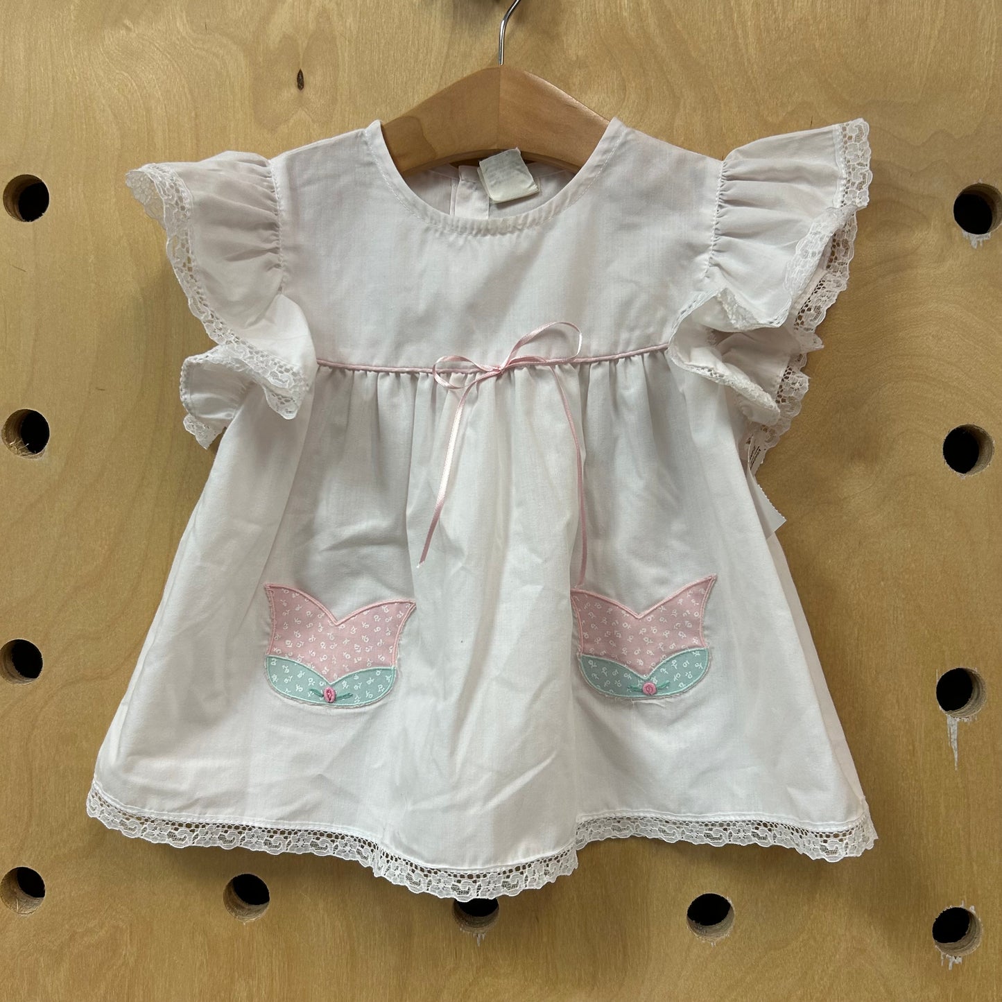White Tulip Pocket Dress