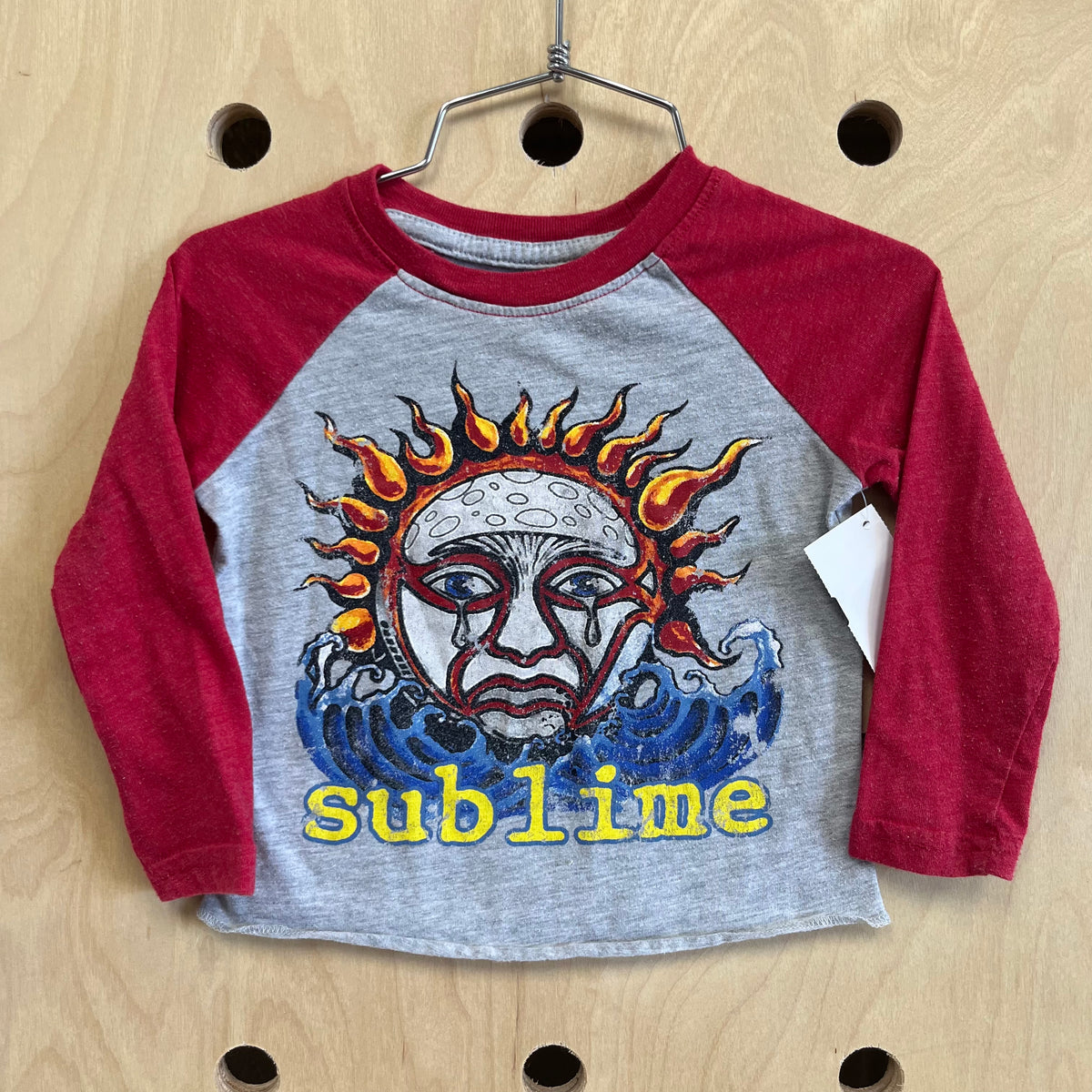Grey + Red Sublime Tee