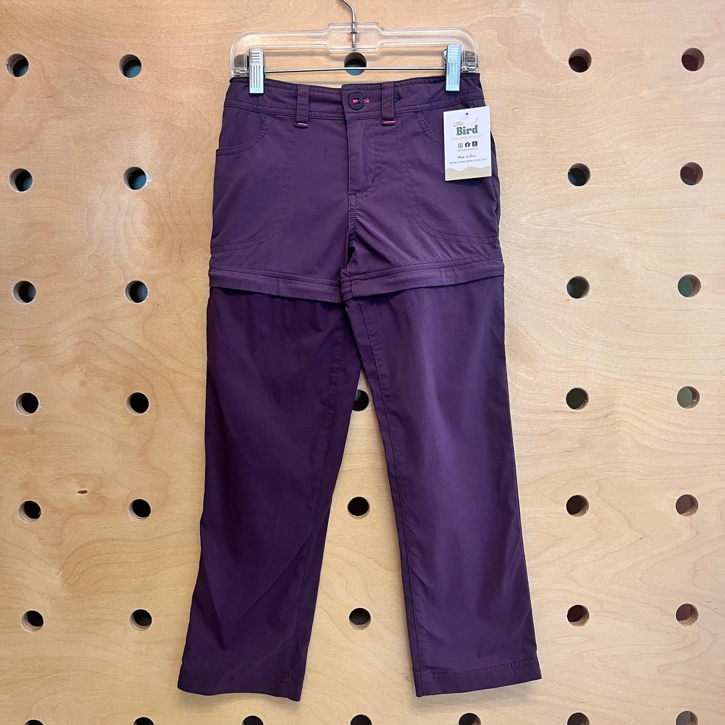 Purple Connvertible Pants