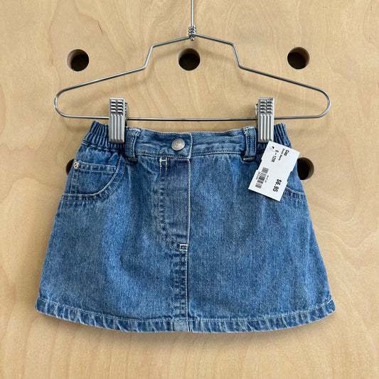 Denim Skorts