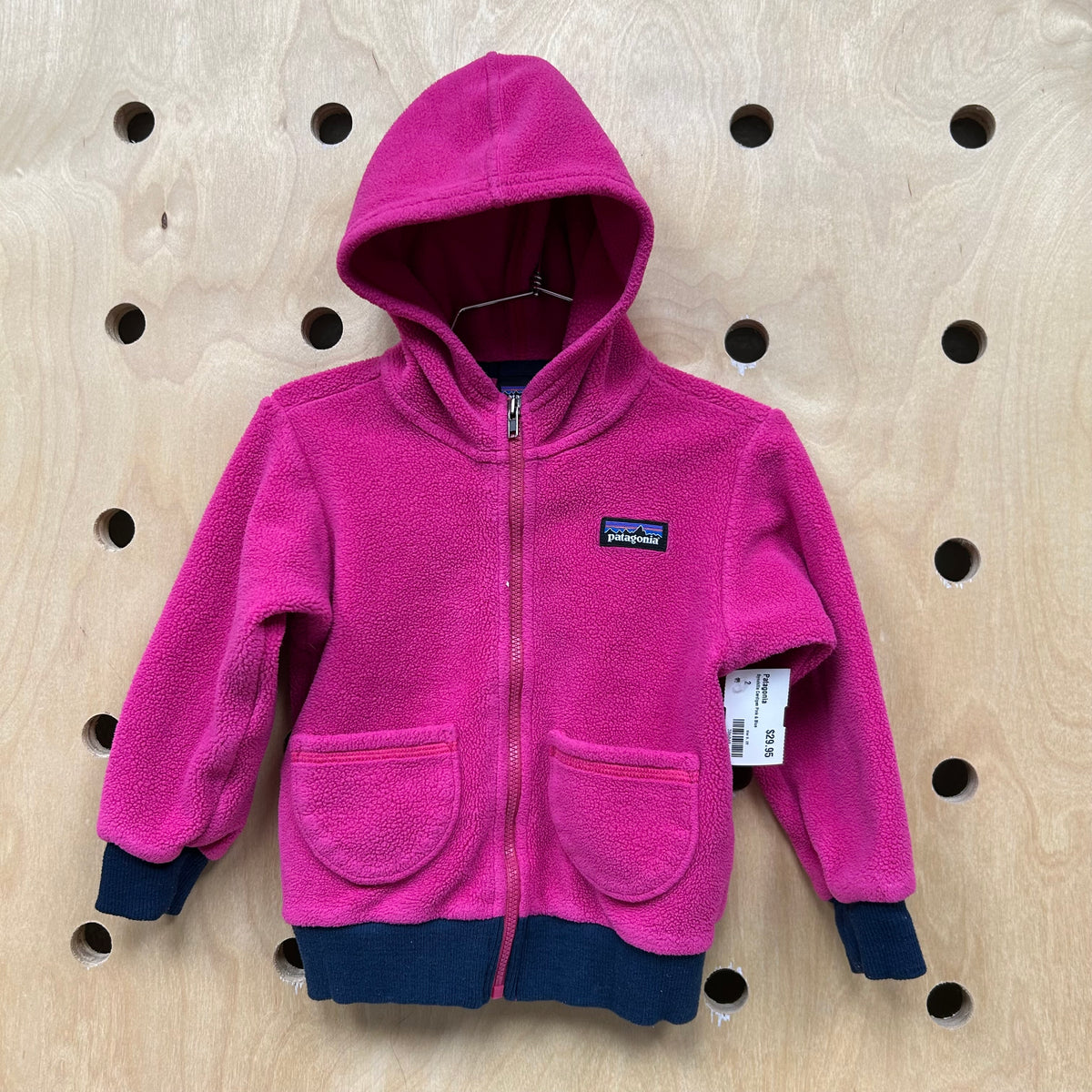 Synchilla Cardigan Pink & Blue
