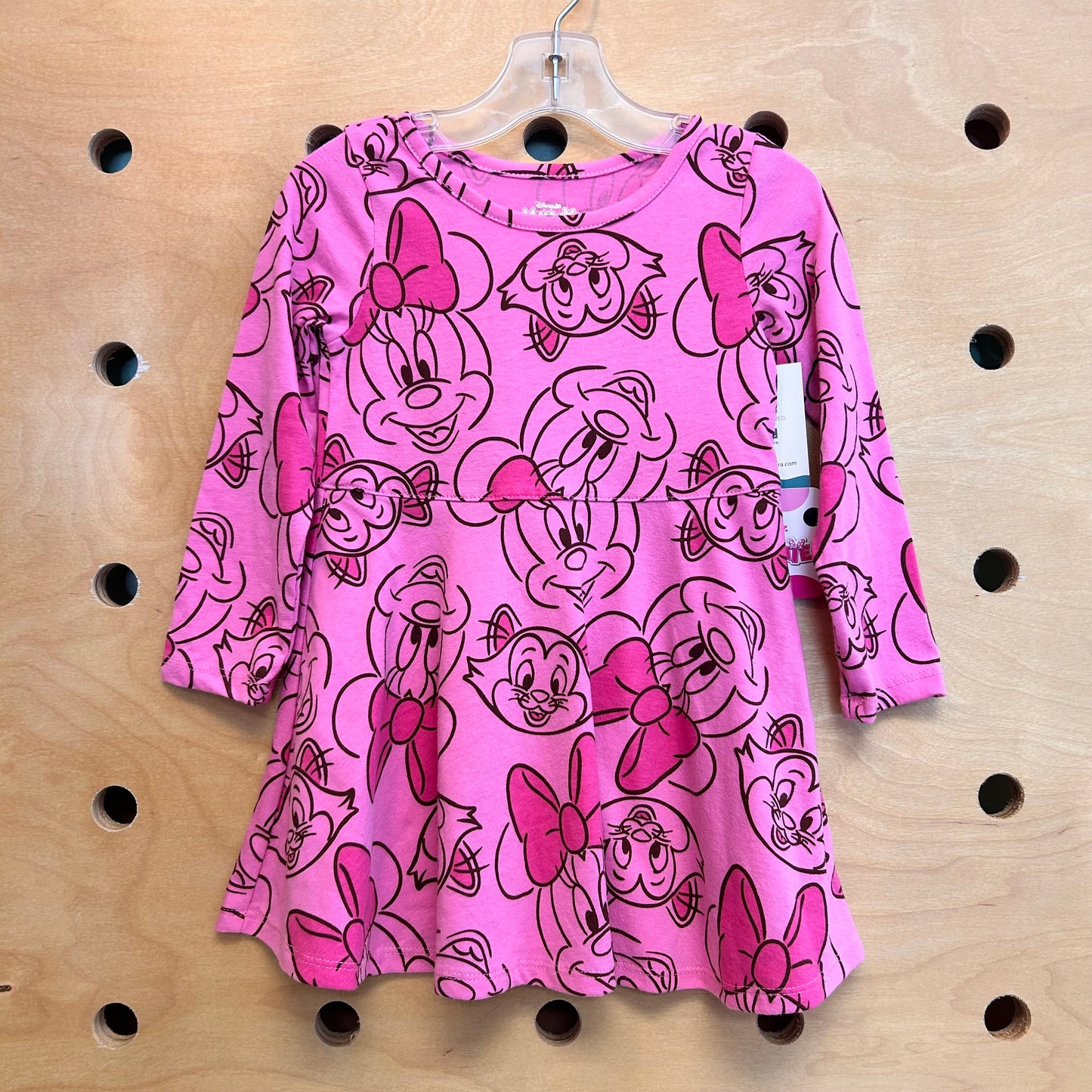 Pink Minnie & Figaro Dress NEW!